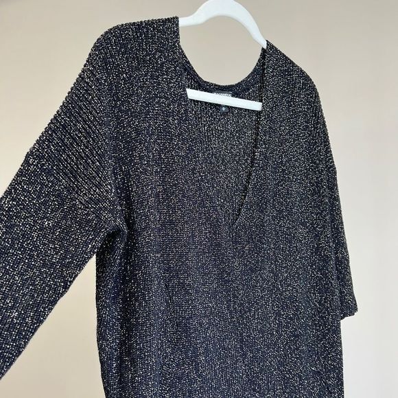 Express Sweaters - Black Knit Express Sweater